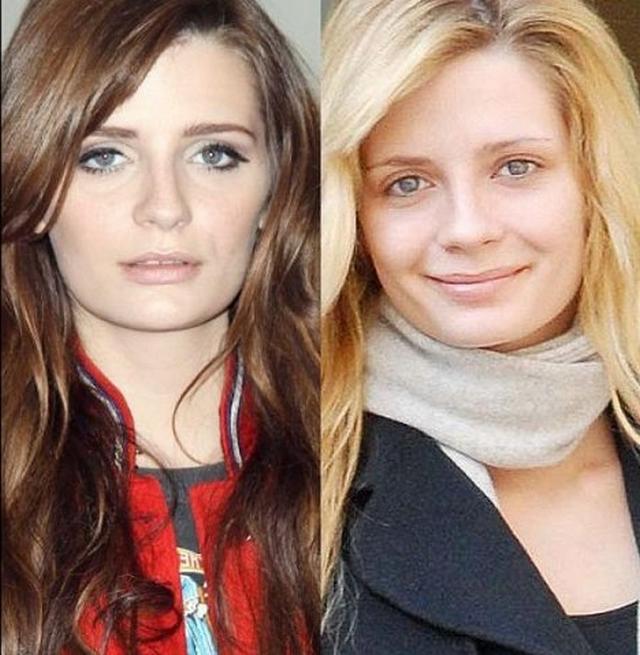 Знаменитостей без грима можно щедро полить спермой после секса 5 фотка