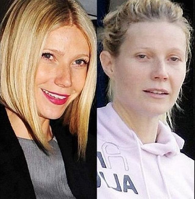 Знаменитостей без грима можно щедро полить спермой после секса 7 фотка